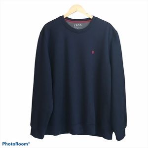 Izod Advantage Navy Crew Sweatshirt